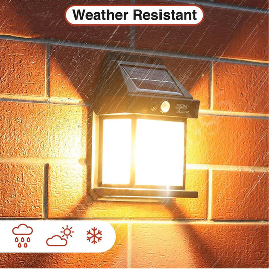 SOLAR HOUSE ™- Solar Wall Motion Sensor Black Light