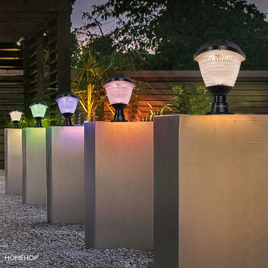 SOLAR HOUSE ™- Best outdoor gate pillar lights