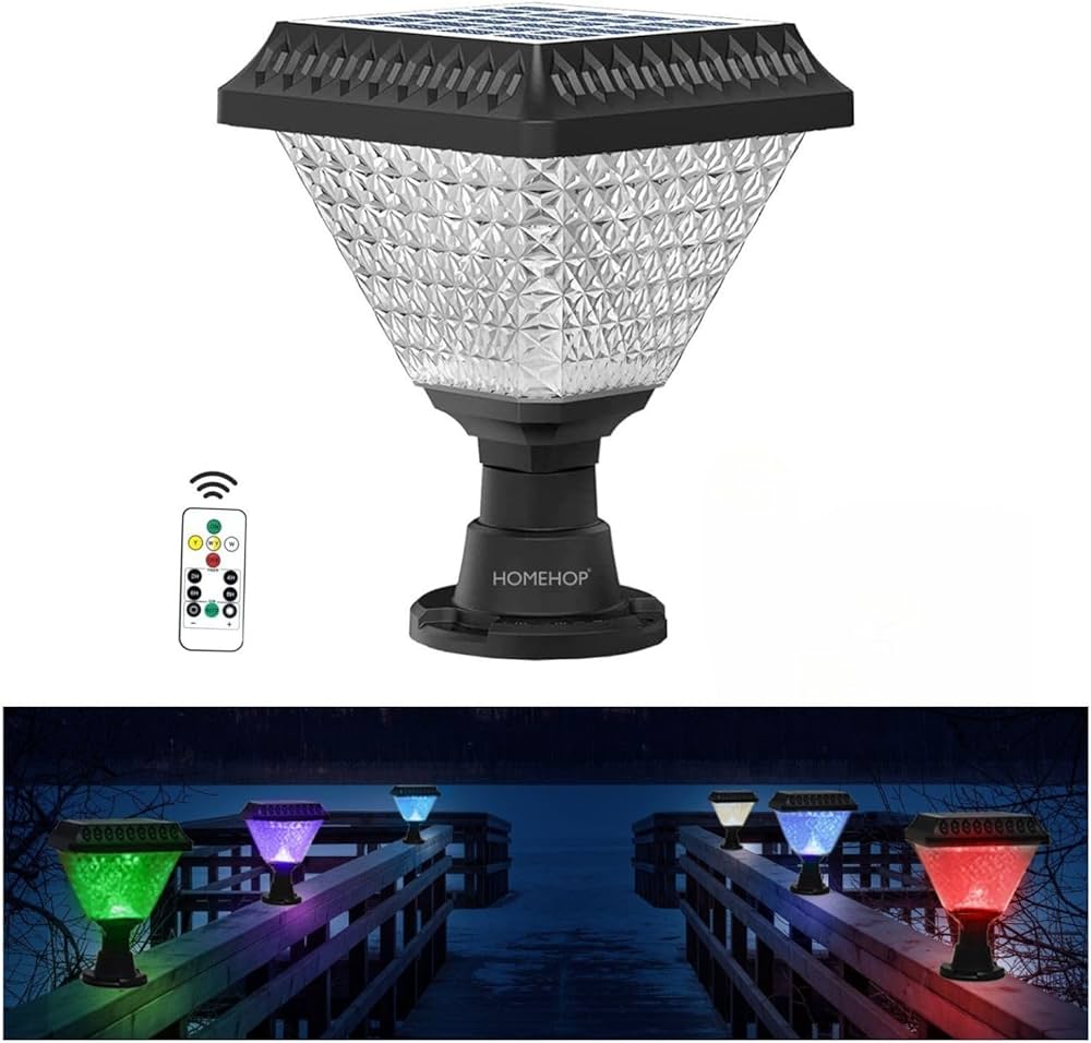 SOLAR HOUSE ™- Best outdoor gate pillar lights